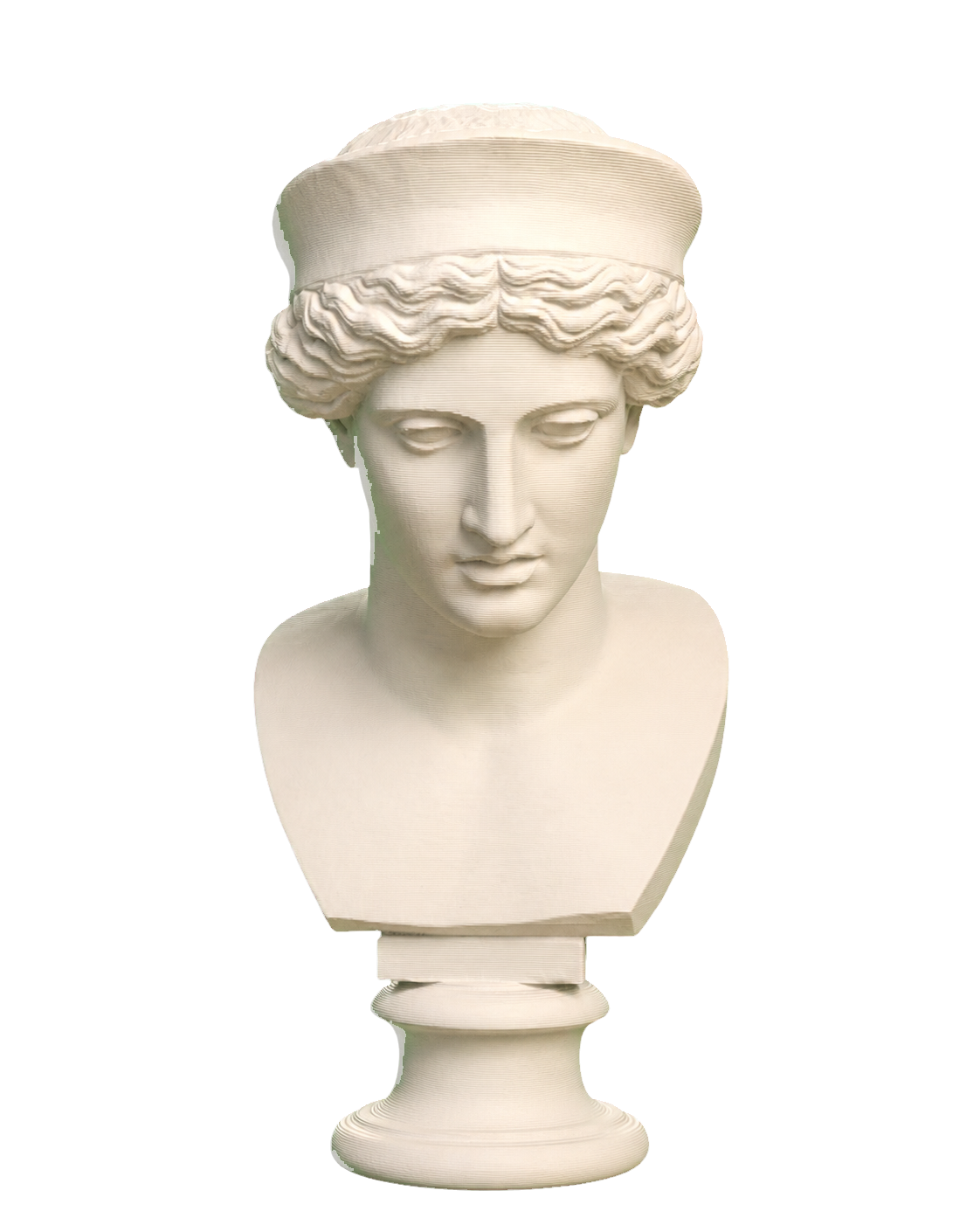 Ancient Portrait Head No. 0196 3D Printed Collectible Bust
