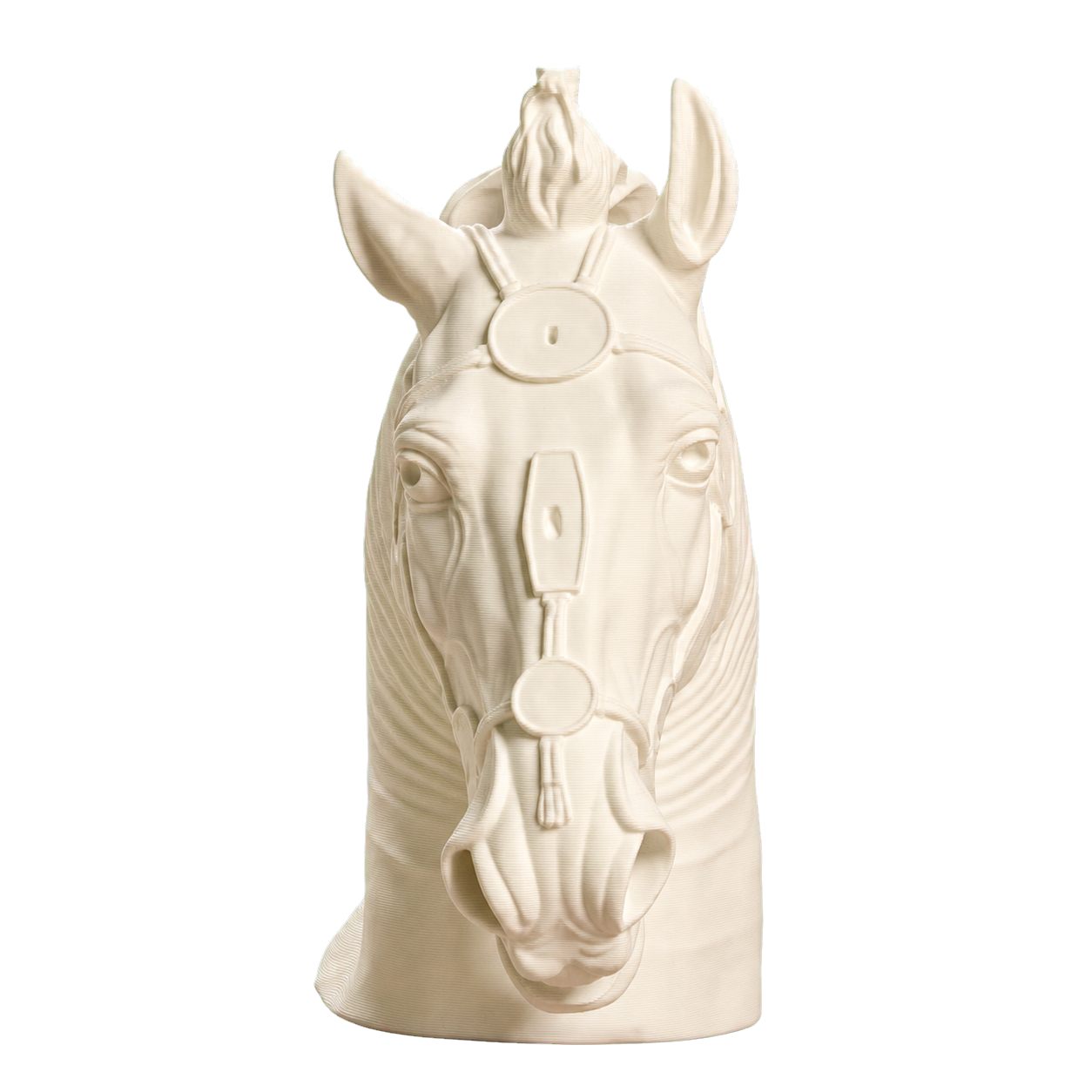 Horse Head 3D Printed Museum Replica