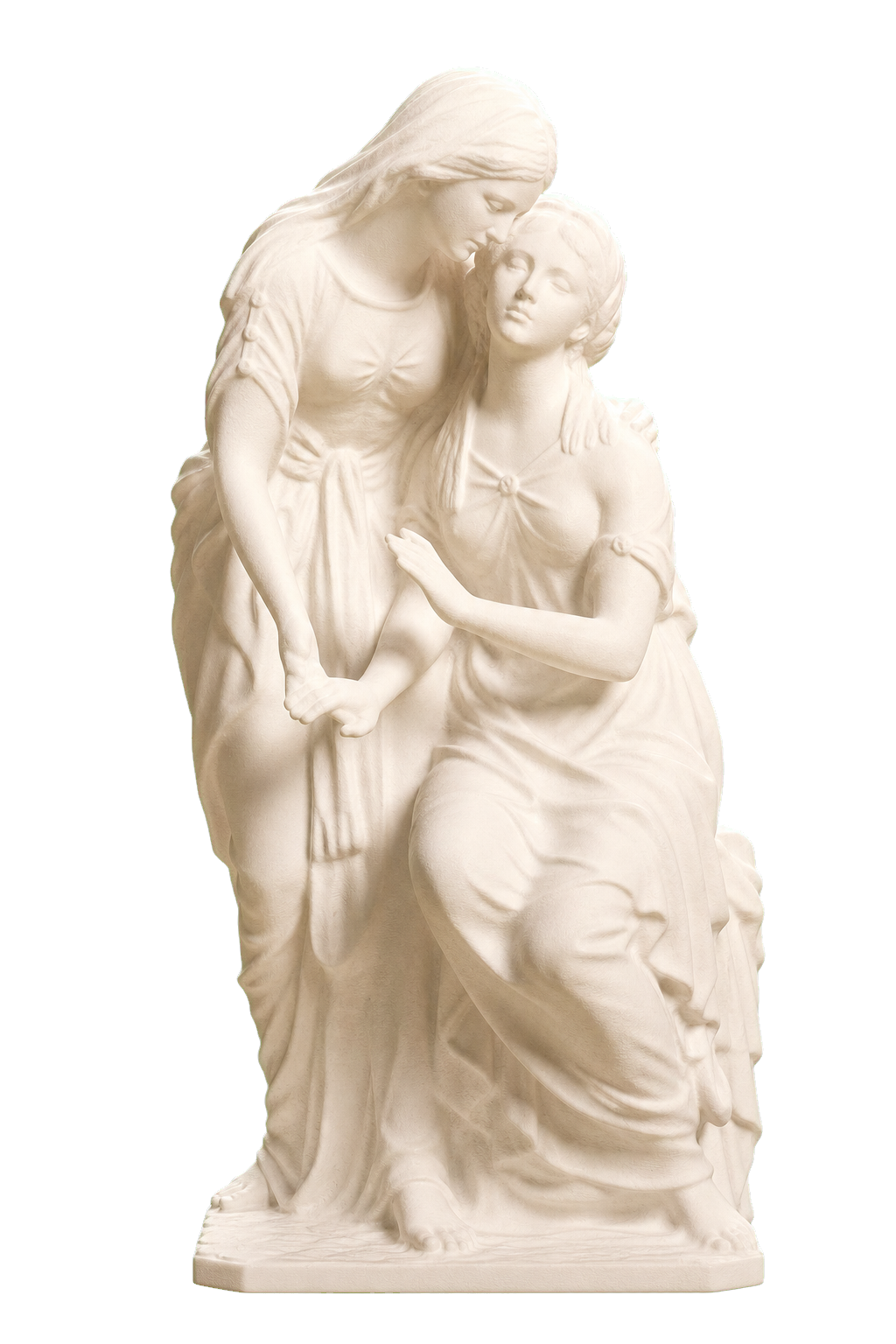 The Sisters of Bethany 3D Printed Sculpture