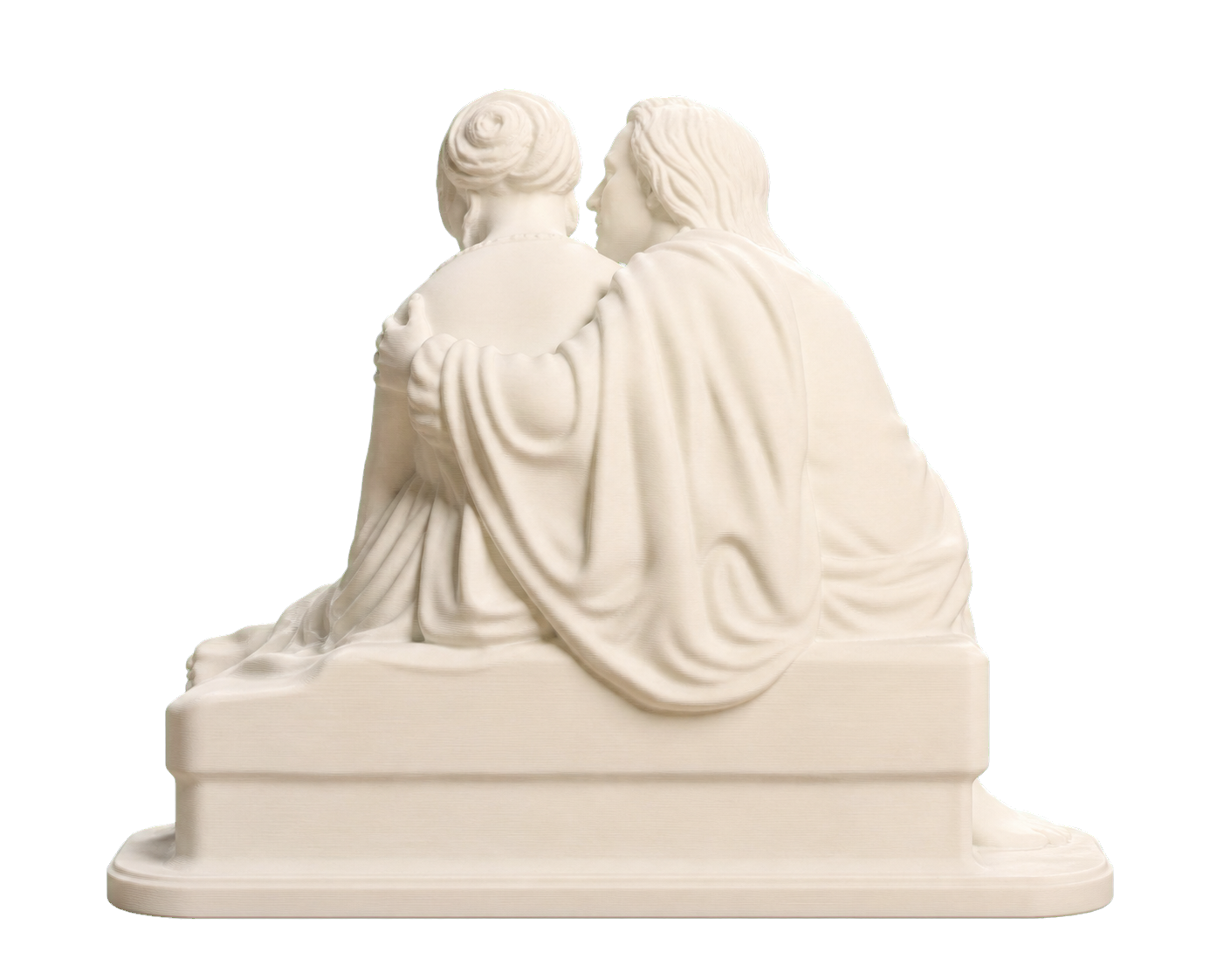 Paolo and Francesca 3D Printed Collectible Bust