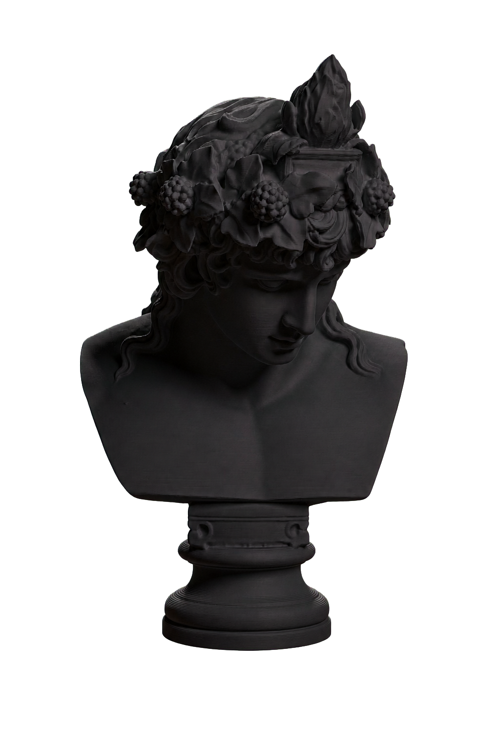 Antinous as Dionysus 3D Printed Collectible Bust