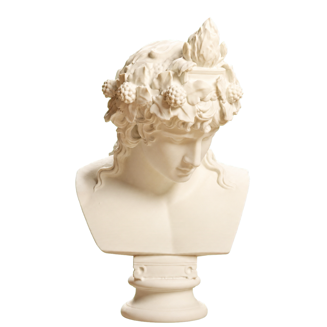 Antinous as Dionysus 3D Printed Collectible Bust