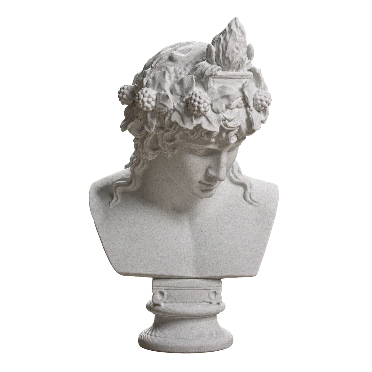 Antinous as Dionysus 3D Printed Collectible Bust