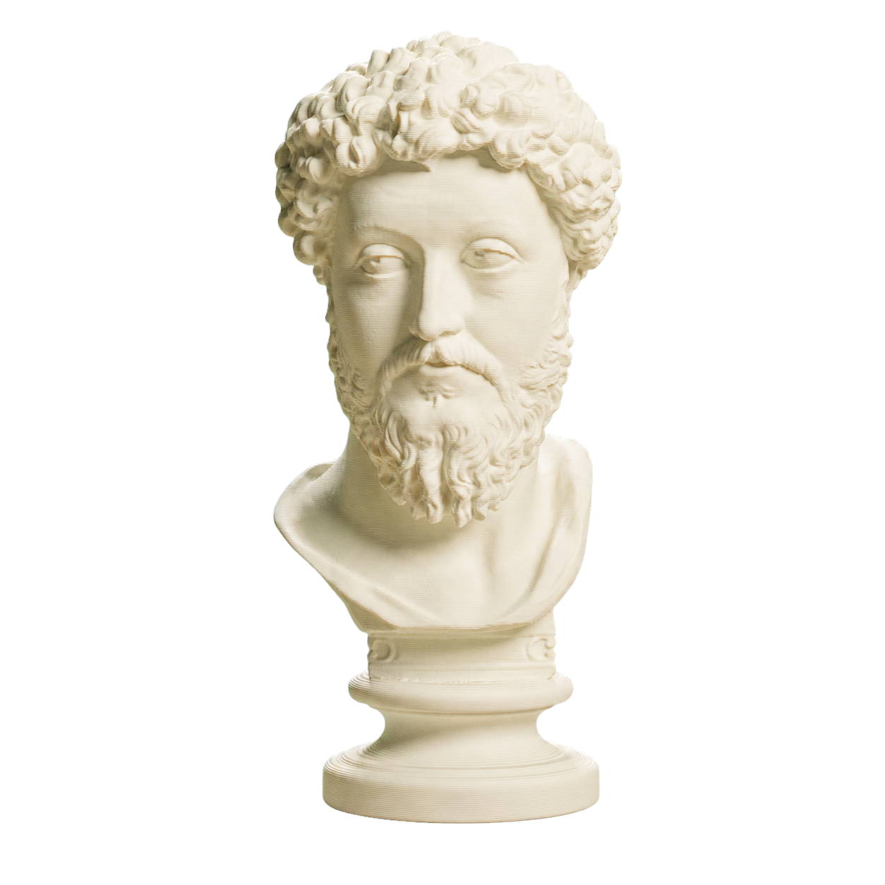 Marcus Aurelius 3D Printed Collectible Bust
