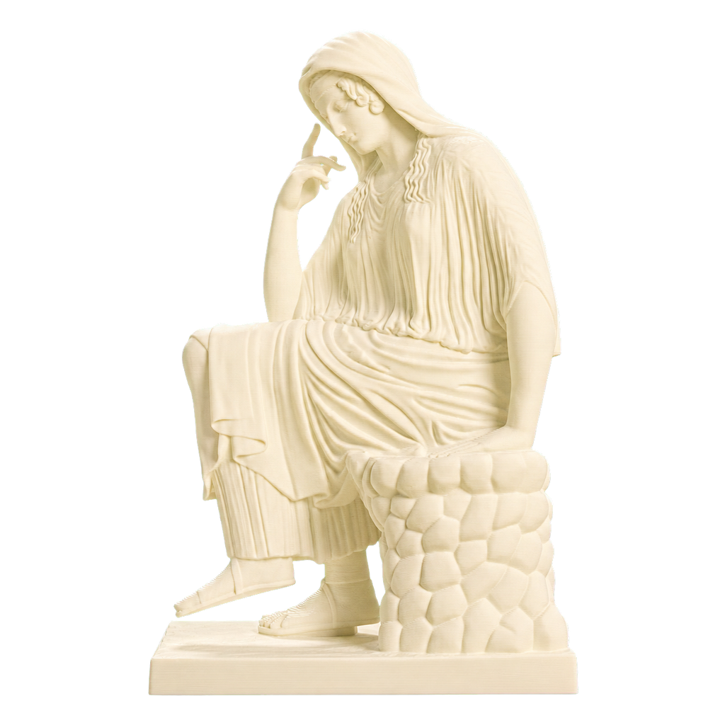 Seated Penelope 3D Printed Museum Replica
