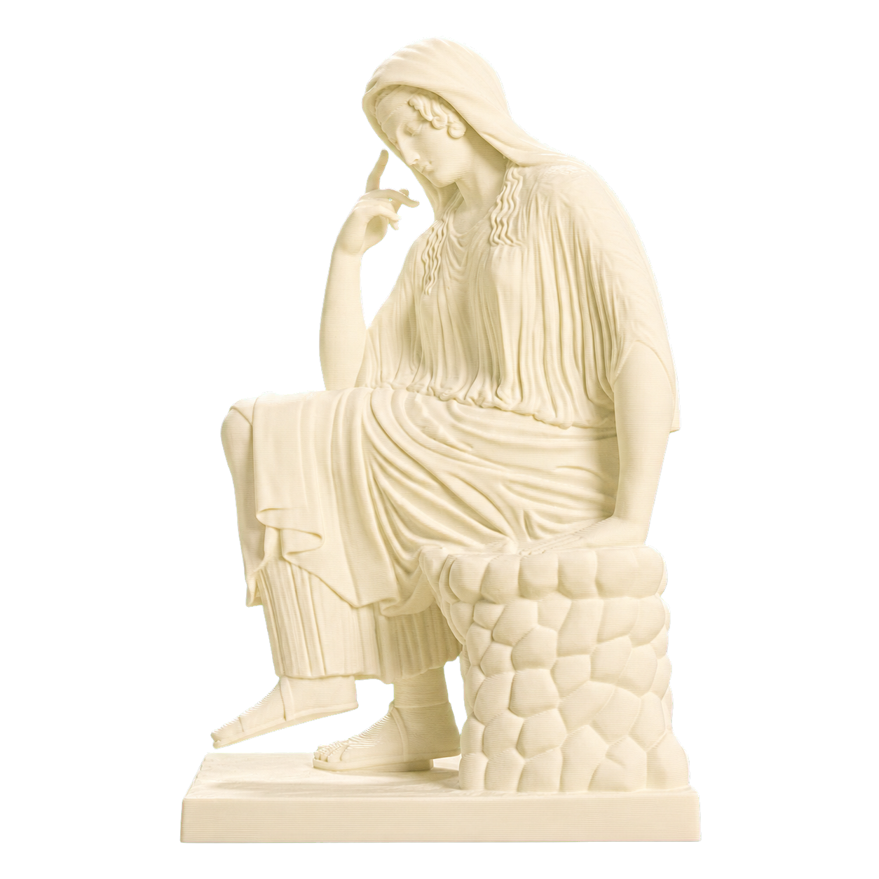 Seated Penelope 3D Printed Museum Replica