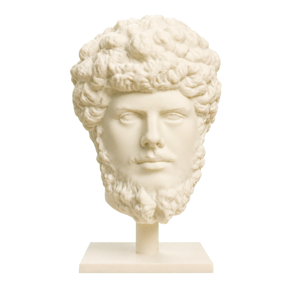 Lucius Verus 3D Printed Collectible Bust