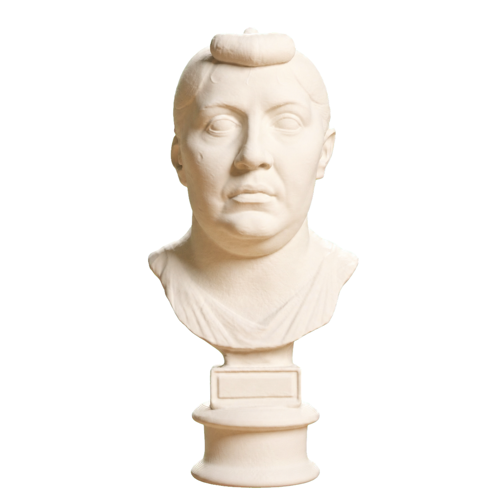Elderly Roman Woman 3D Printed Collectible Bust