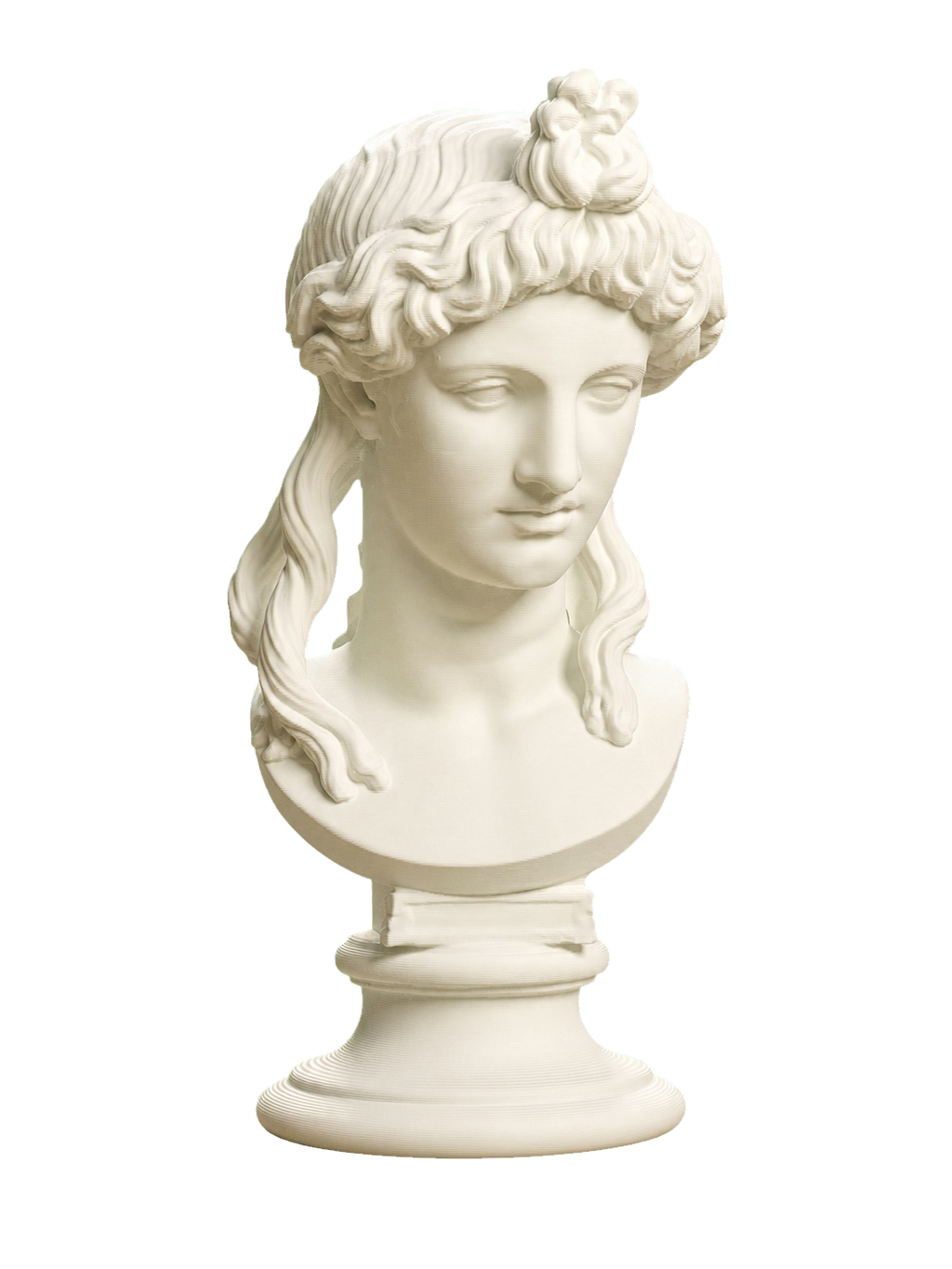 Woman or Apollo Head 3D Printed Museum Replica