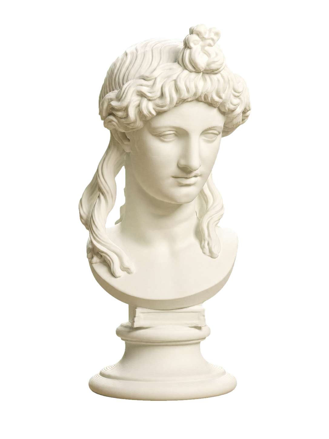Woman or Apollo Head 3D Printed Museum Replica
