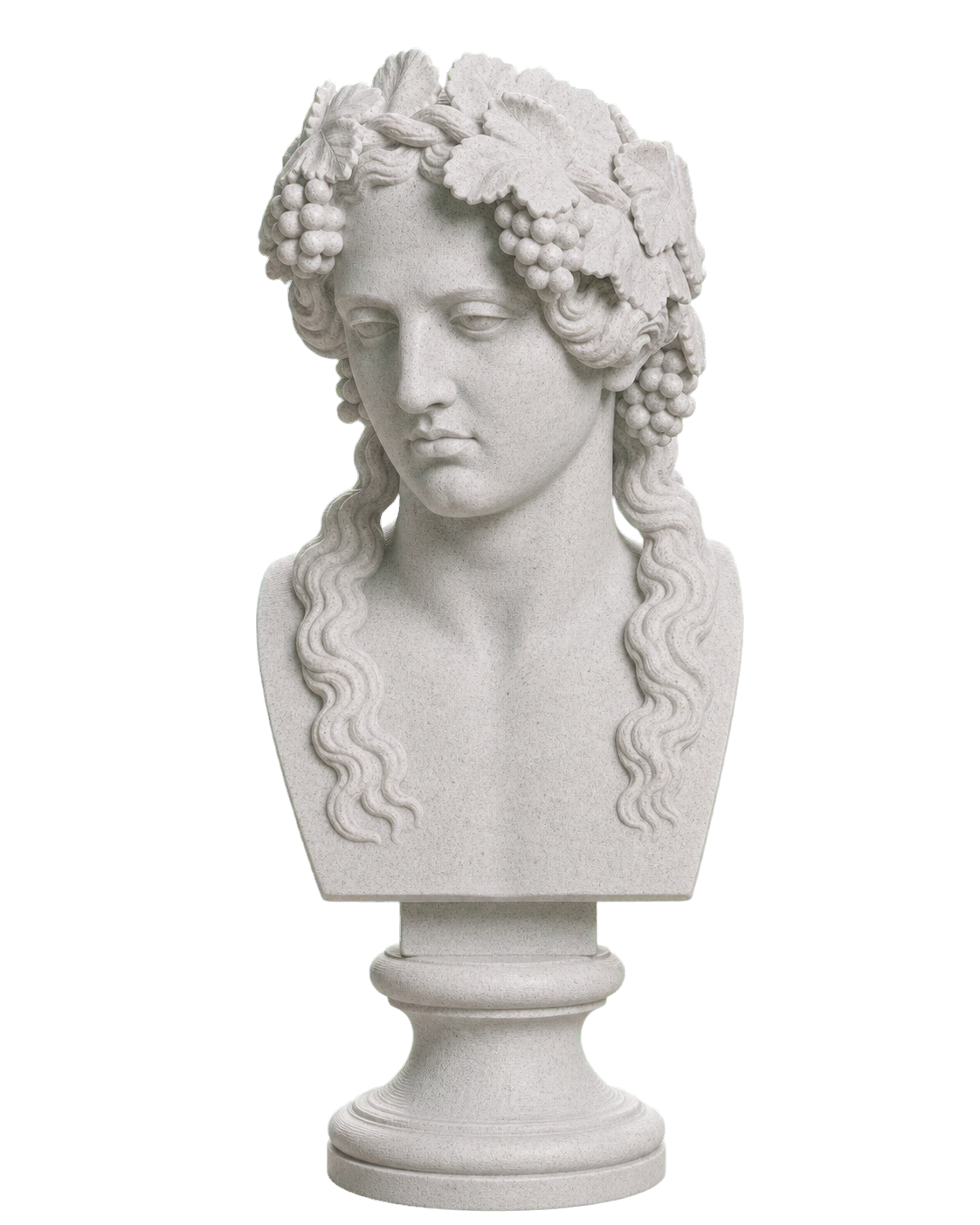 Bacchus Head 3D Printed Museum Replica