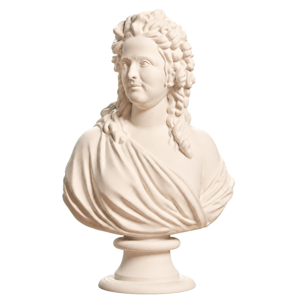 Madame de Wailly née Adelaide-Flore Belleville 3D Printed Collectible Bust