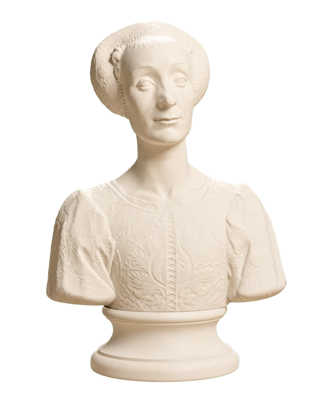 Portrait Possibly of Isotta di Rimini 3D Printed Collectible Bust