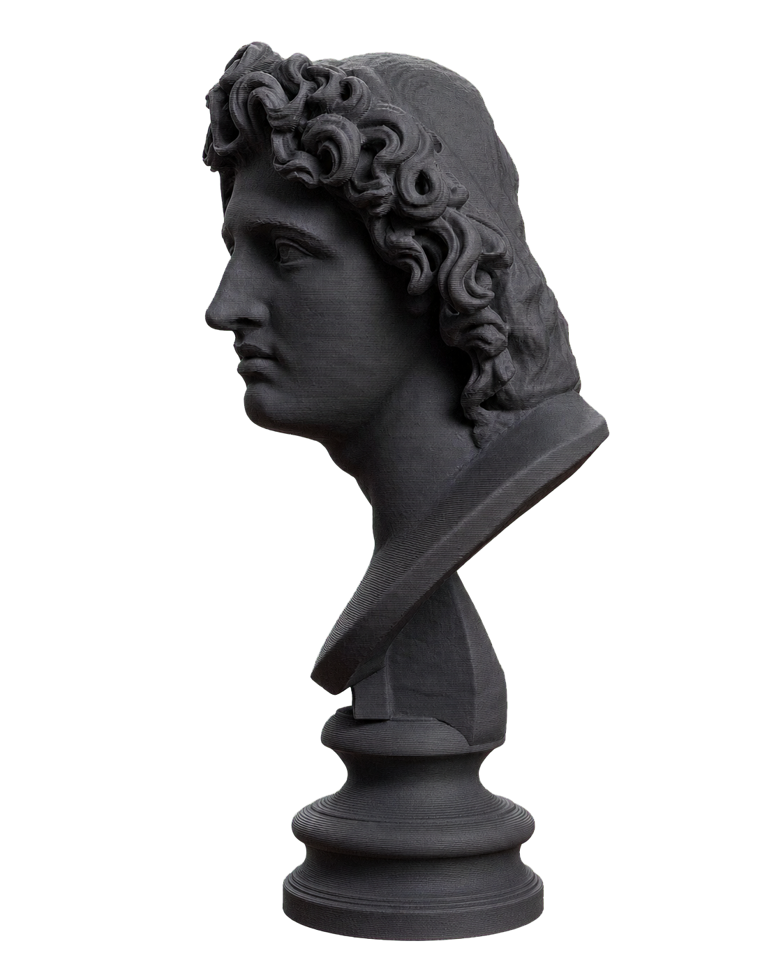 Alexander the Great as Helios 3D Printed Museum Replica