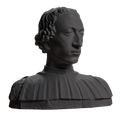 Count Rinaldo della Luna 3D Printed Collectible Bust