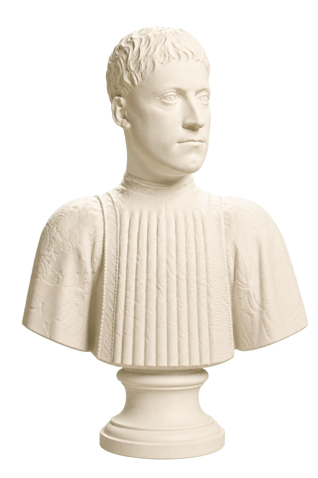 Piero I de' Medici 3D Printed Museum Portrait Replica