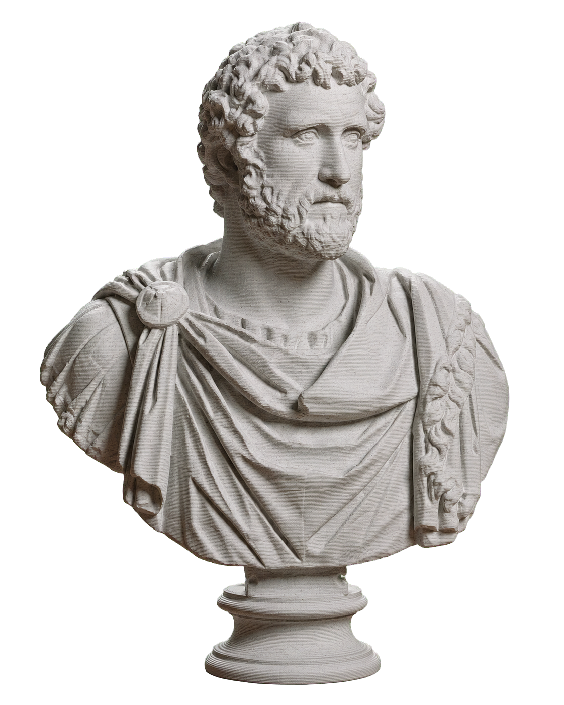 Antoninus Pius 3D Printed Collectible Bust