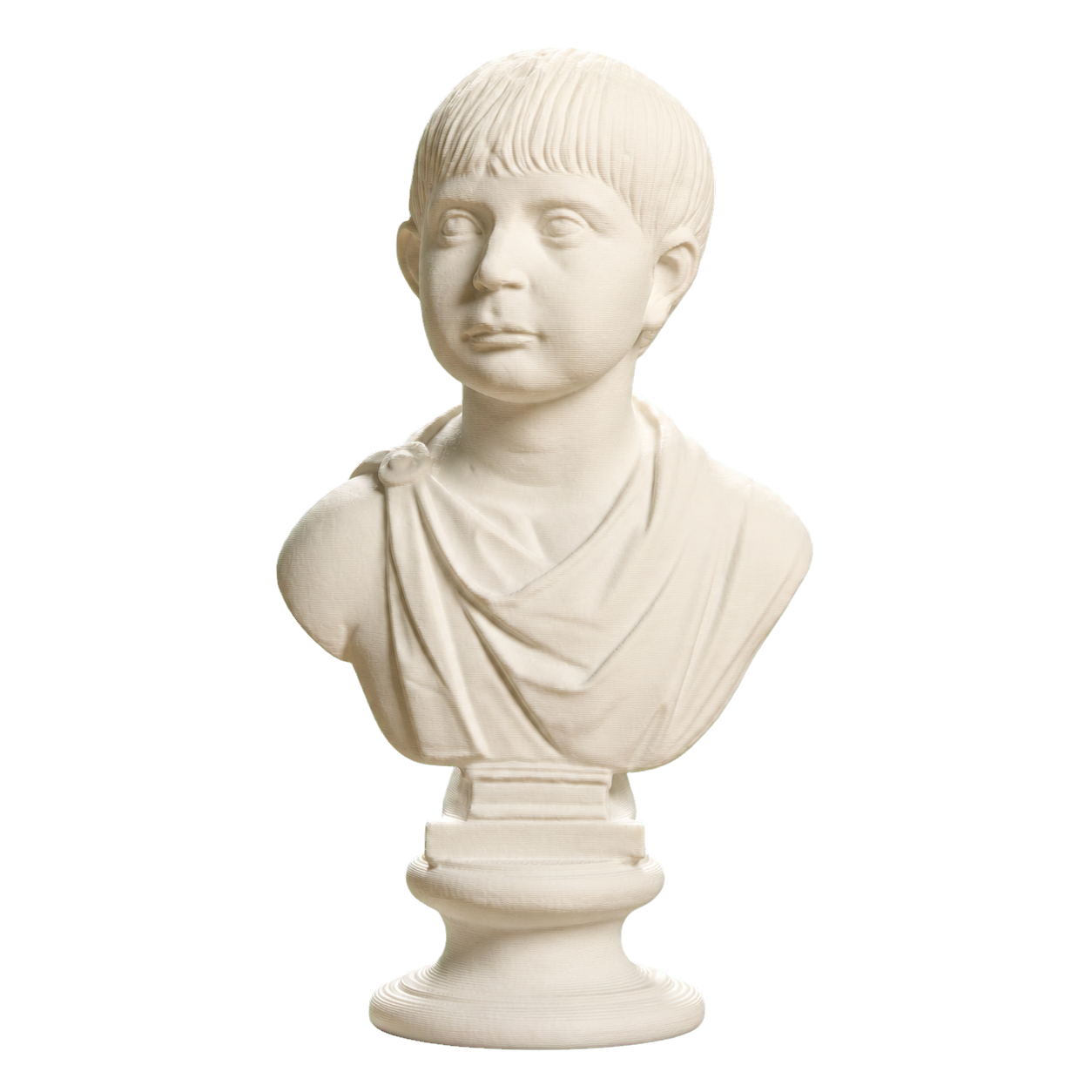 Boy with Field Army Cap 3D Printed Collectible Bust
