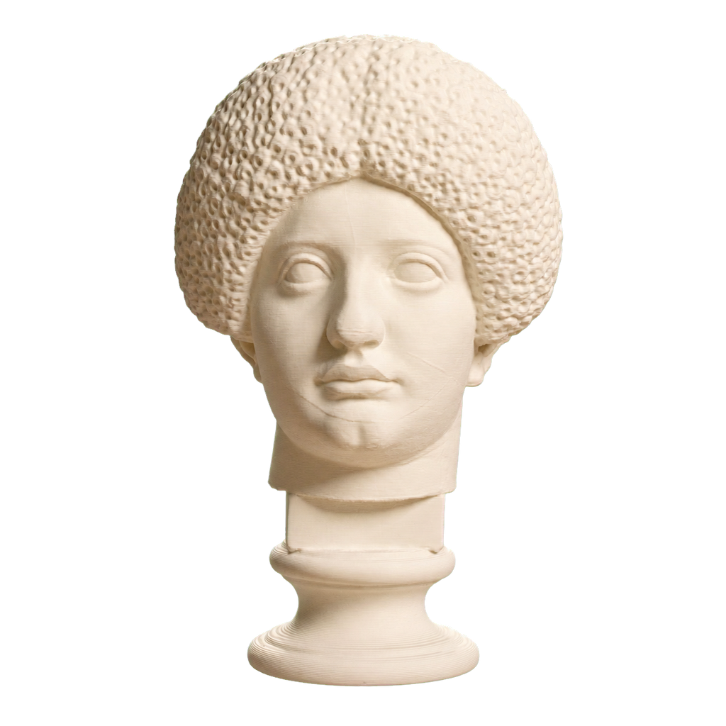Flavian Woman Young Giulia 3D Printed Collectible Bust