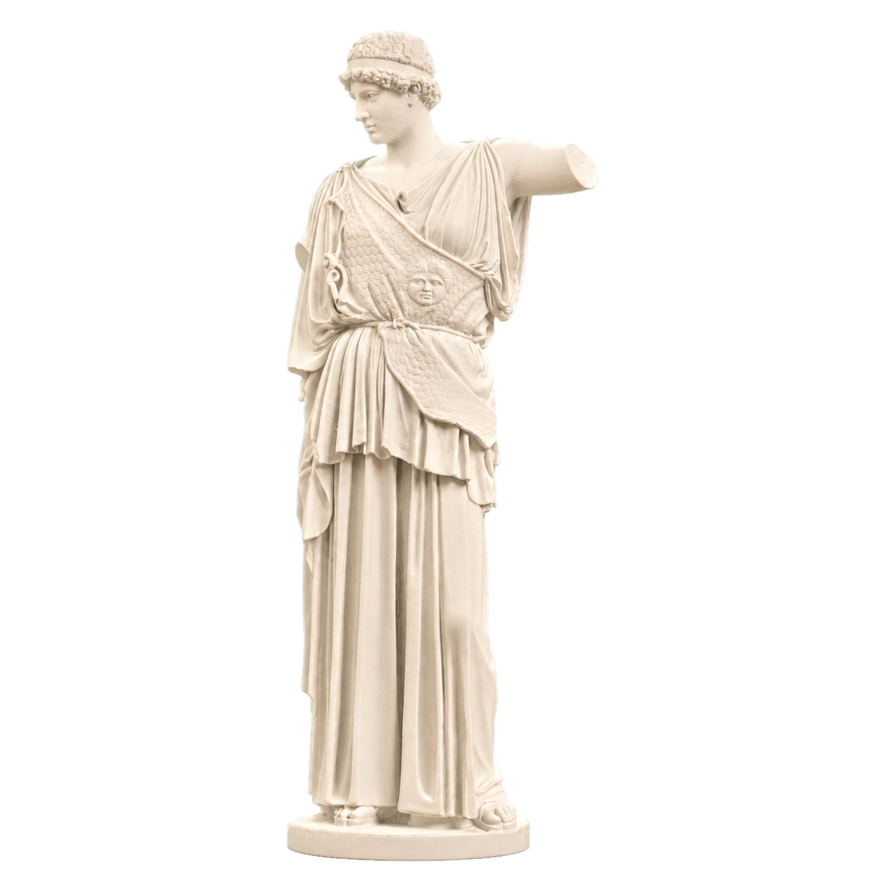 Lemnian Athena 3D Printed Collectible Bust