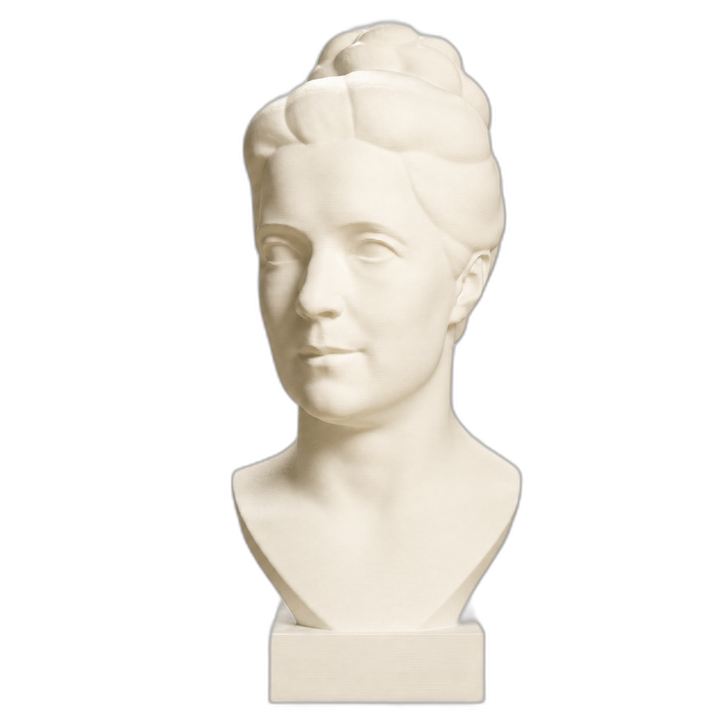 Selma Lagerlöf 3D Printed Museum Replica