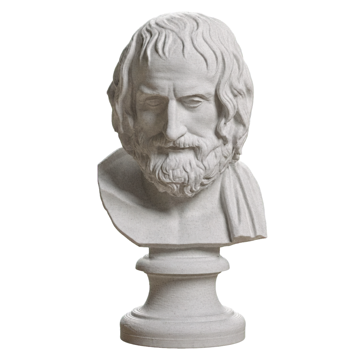 Euripides, Farnese Type 3D Printed Collectible Bust