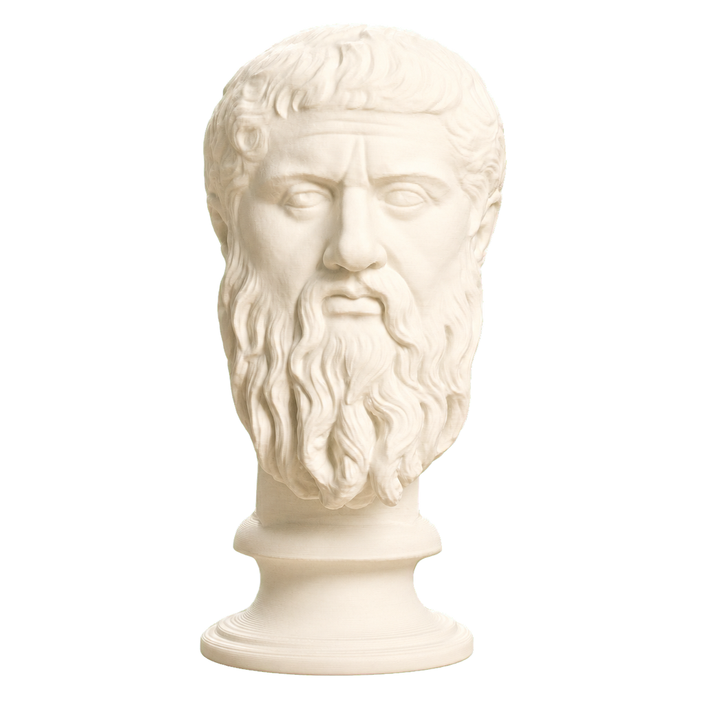 Plato 3D Printed Collectible Bust