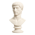 Portrait of an Augustan Prince (Possibly Marcellus) 3D Printed Collectible Bust