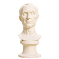 Julius Caesar Portrait No. 0344 3D Printed Collectible Bust