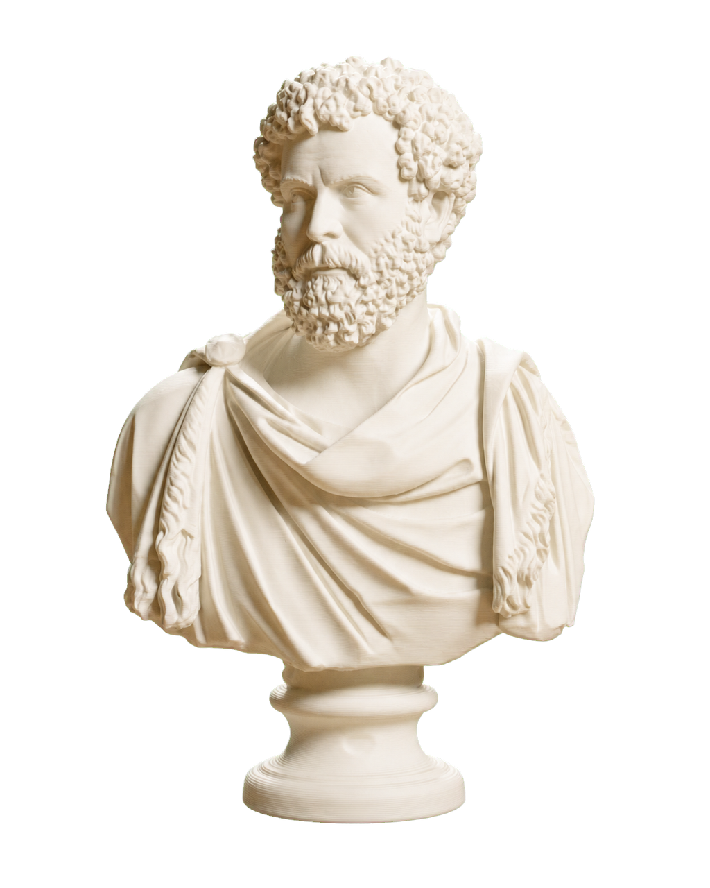 Draped Man (Formerly Clodius Albinus) 3D Printed Collectible Bust