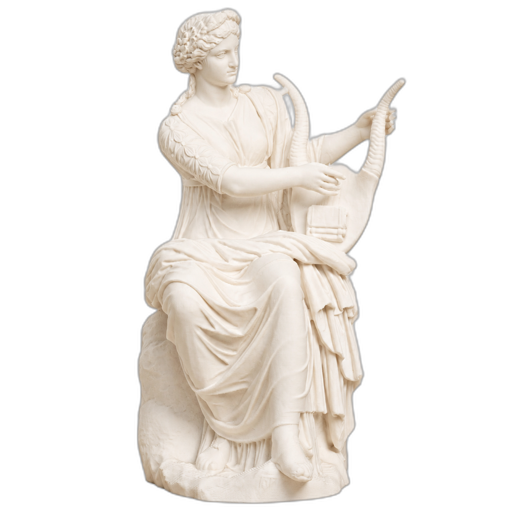 Terpsichore 3D Printed Museum Replica