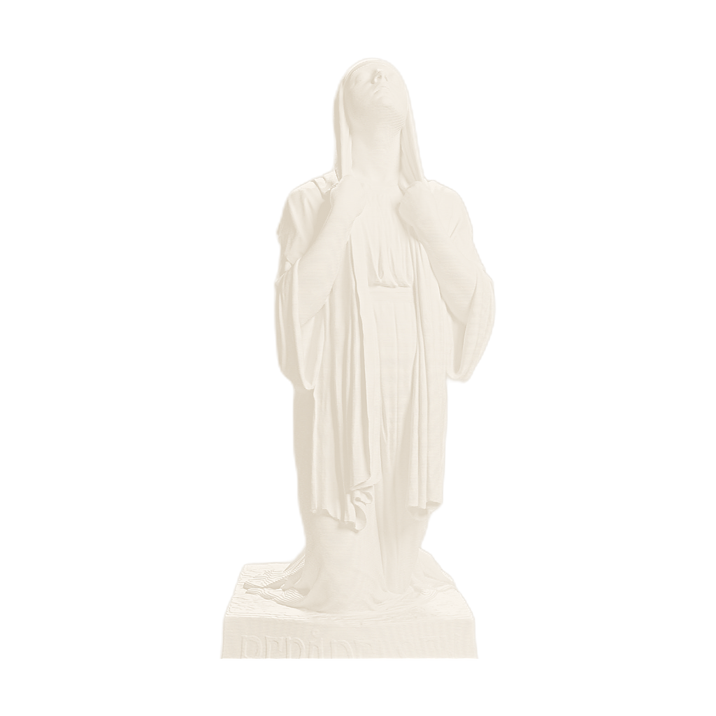 The Annunciation 3D Printed Collectible Sculpture