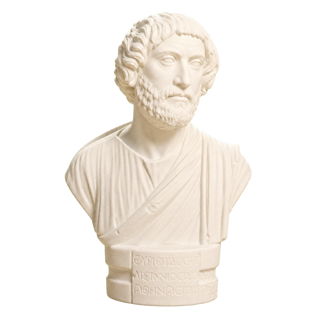 Portrait Bust of a Barbarian 3D Printed Museum Replica