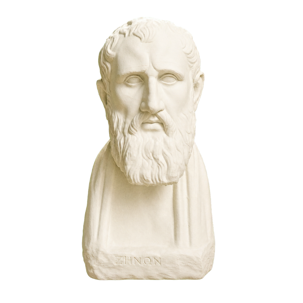 Zeno of Kition 3D Printed Collectible Bust