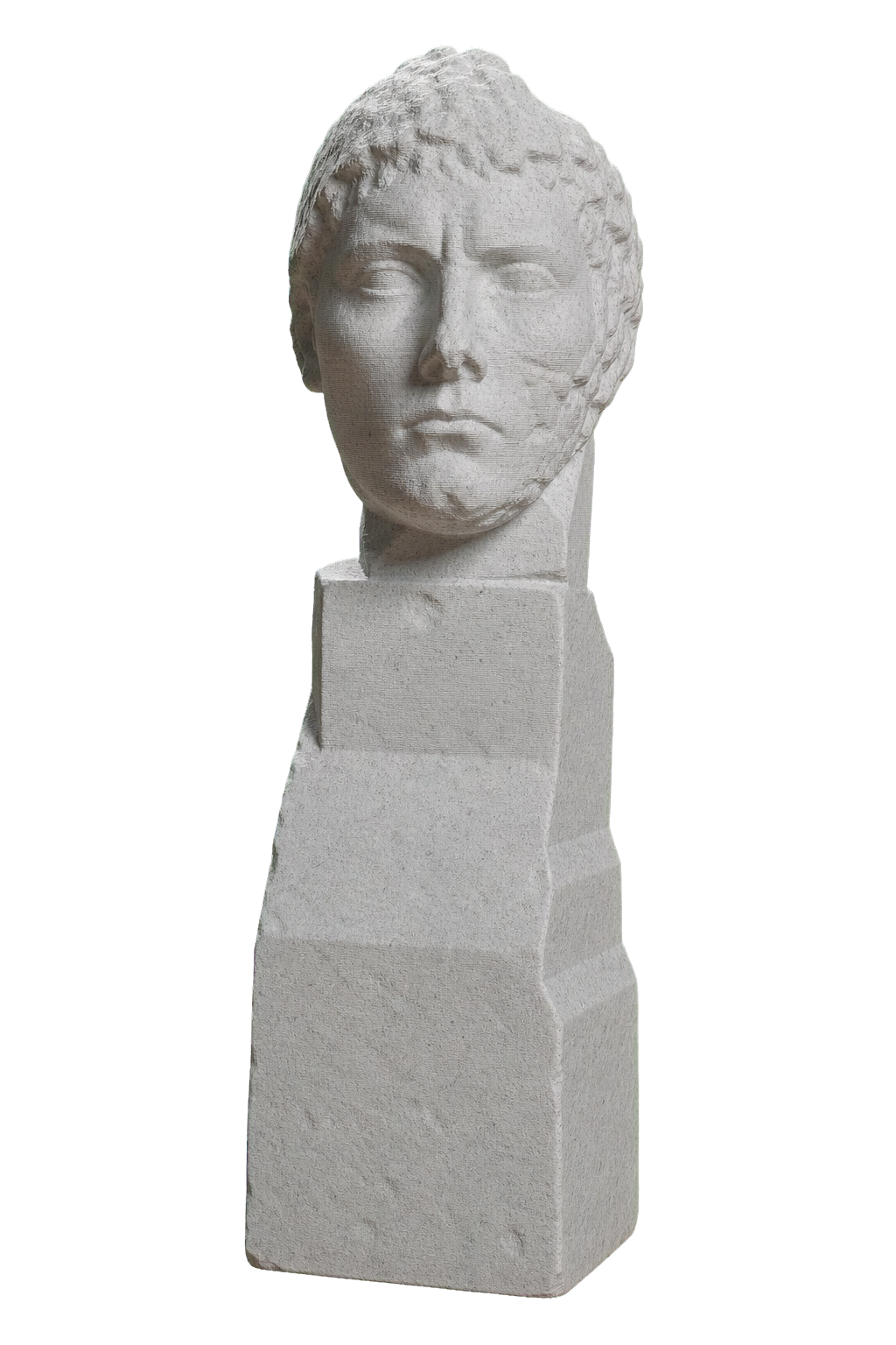 Apollo in Combat 3D Printed Collectible Bust
