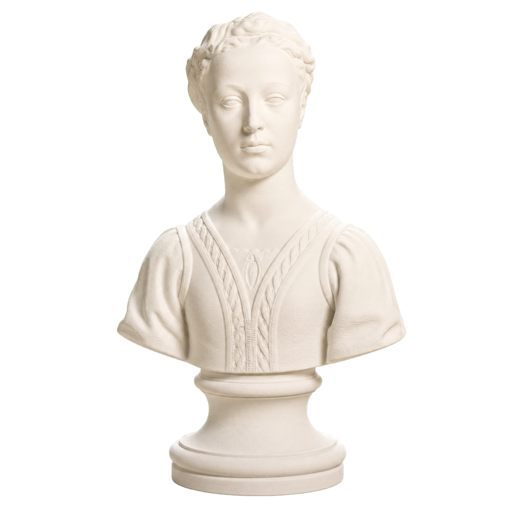 Portrait of a Young Woman 3D Printed Collectible Bust