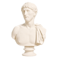 Man Wearing an Army Cape 3D Printed Museum Portrait Replica