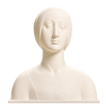 Portrait Bust, Possibly Isabella of Aragon - 3D Printed Replica