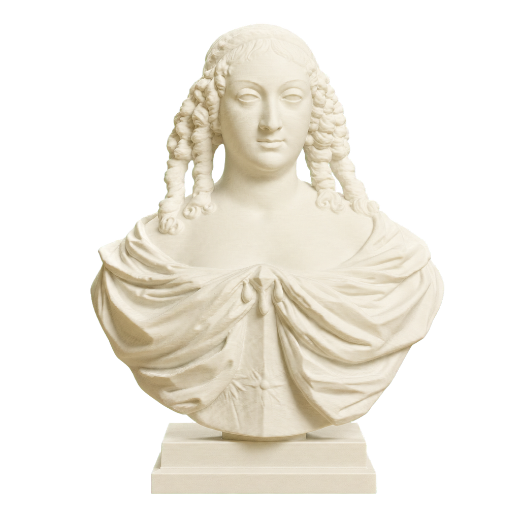 Marie Louise Gonzaga 3D Printed Collectible Bust