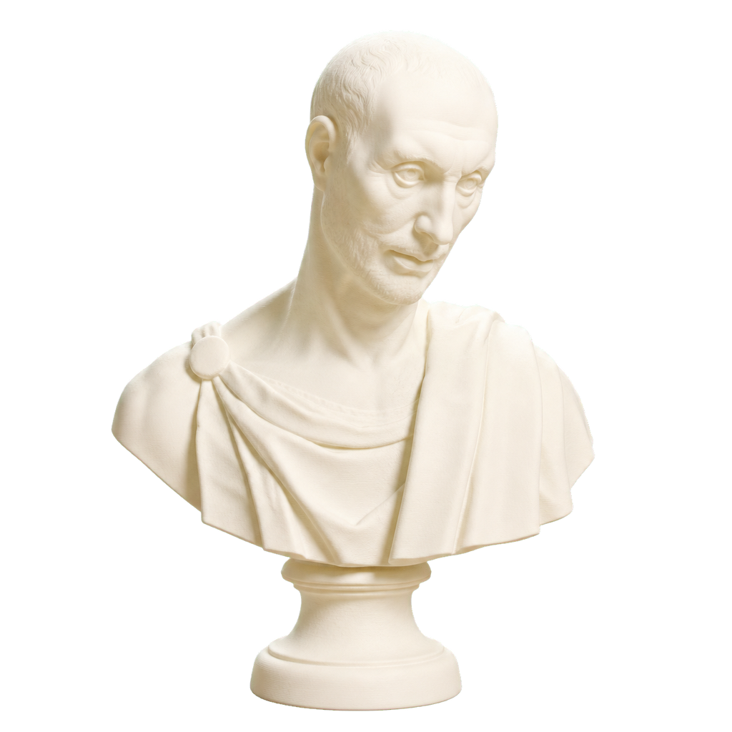 Museum Portrait 3D Printed Collectible Bust