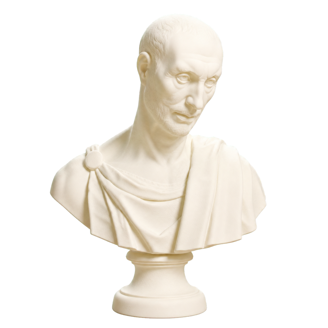 Museum Portrait 3D Printed Collectible Bust