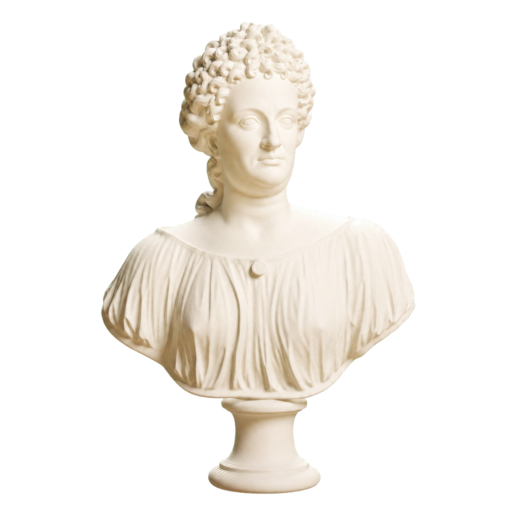 Queen Kristina of Sweden 3D Printed Museum Portrait Replica