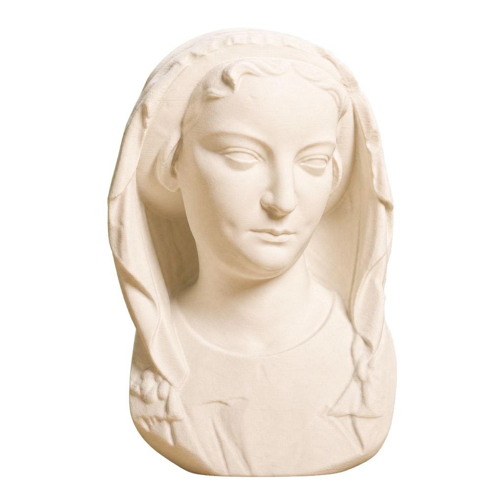 Head of a Wise Virgin 3D Printed Museum Replica