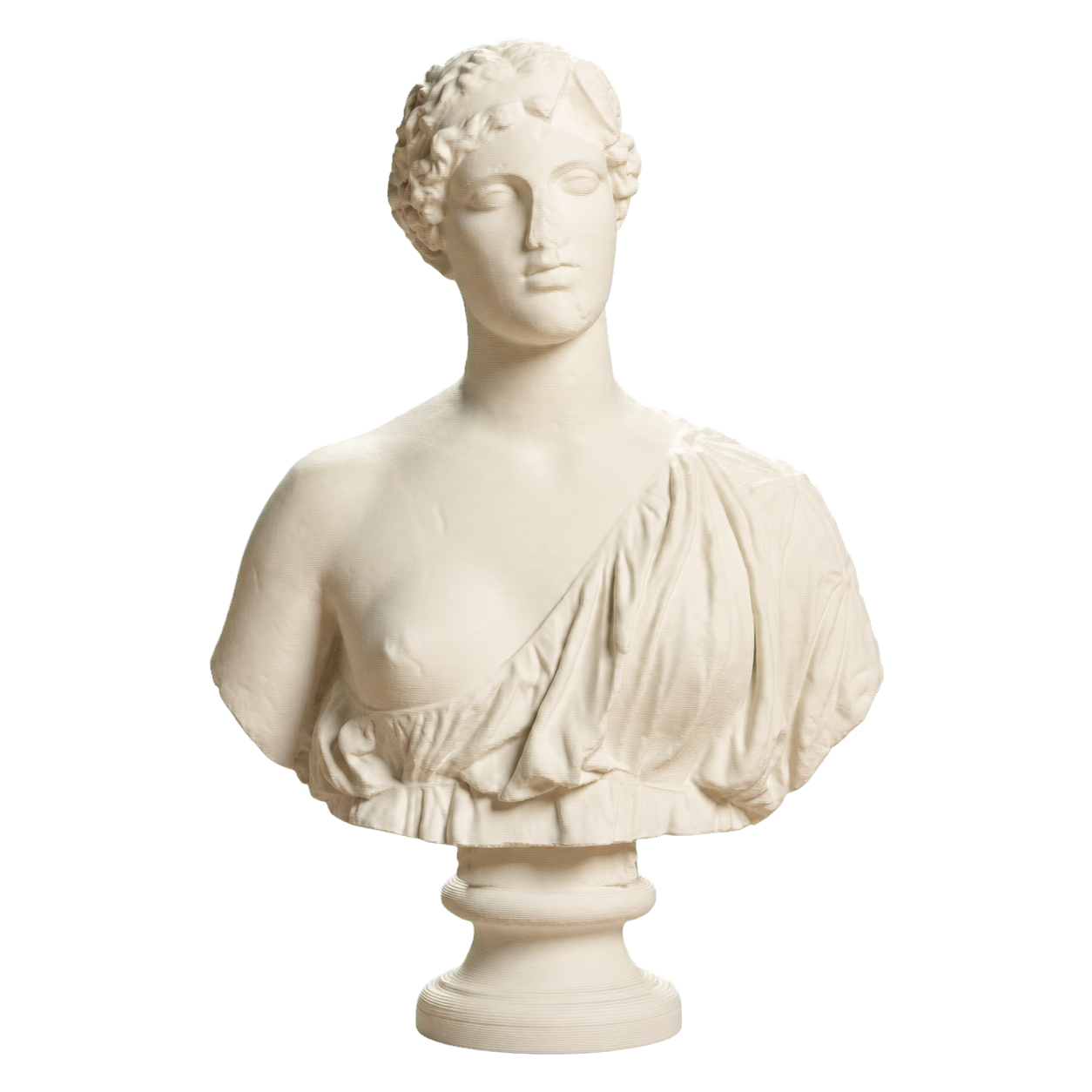 Oxford Bust of a Woman 3D Printed Collectible Bust