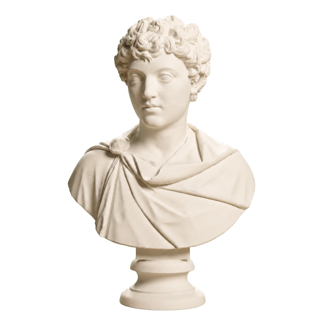 Young Marcus Aurelius 3D Printed Collectible Bust