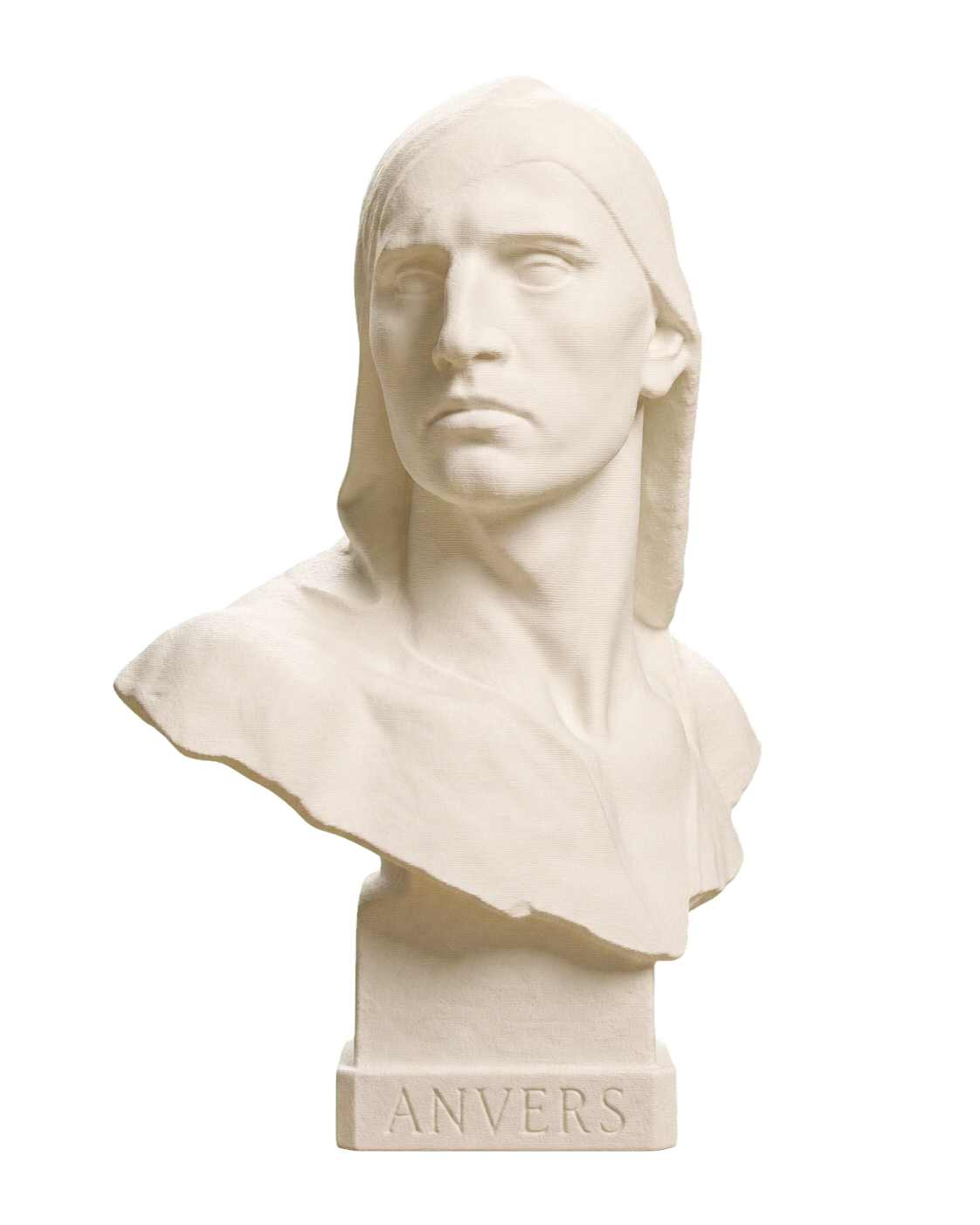 Anvers (Antwerp) 3D Printed Collectible Bust