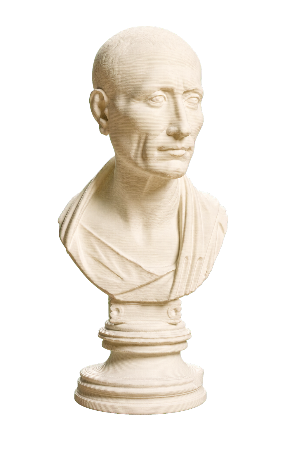 The Green Caesar (Possibly Julius Caesar) 3D Printed Collectible Bust