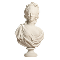 Marie Antoinette 3D Printed Collectible Bust