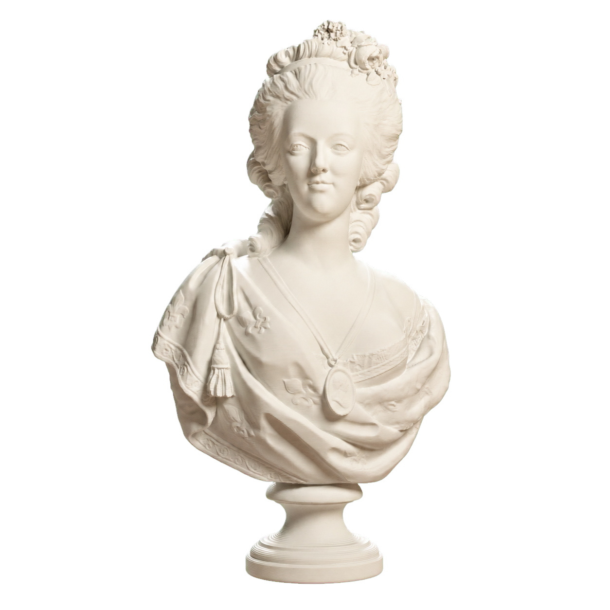 Marie Antoinette 3D Printed Collectible Bust