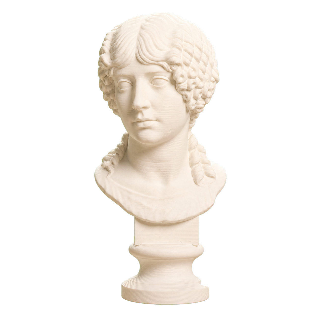 Minatia Polla 3D Printed Museum Portrait Replica